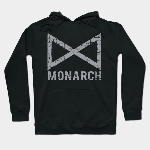 Monarch distressed Hoodie by woodsman